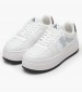 Women Casual Shoes Bold.Flatf White Leather Calvin Klein