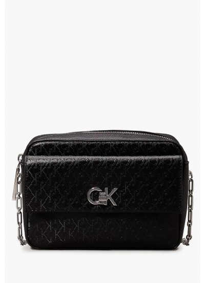 Γυναικείες Τσάντες Camerabag.Pckt Μαύρο ECOleather Calvin Klein