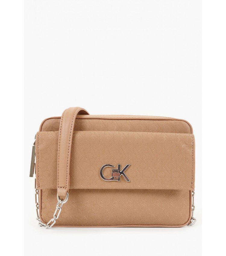 Γυναικείες Τσάντες Camerabag.Pckt Μπεζ ECOleather Calvin Klein