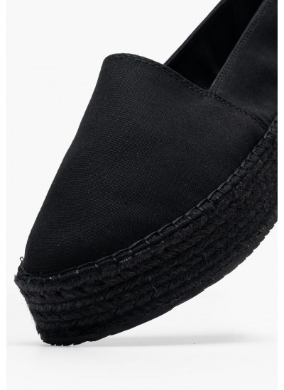 Women Espadrilles Espa.Flatform Black Fabric Calvin Klein