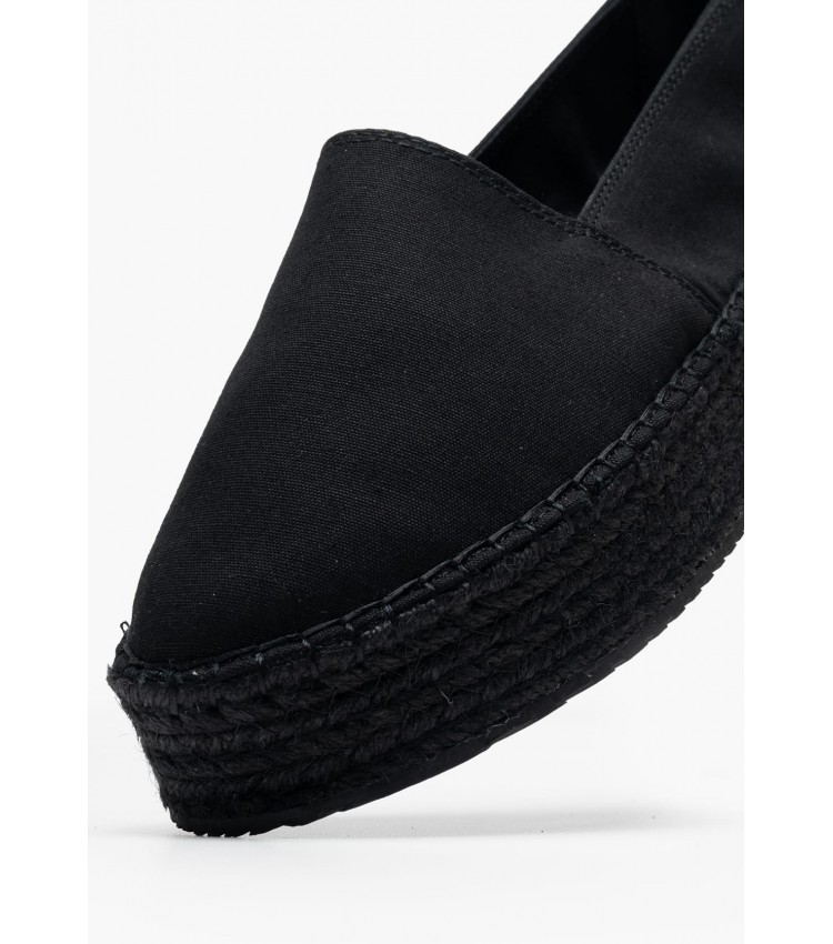 Women Espadrilles Espa.Flatform Black Fabric Calvin Klein