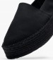 Women Espadrilles Espa.Flatform Black Fabric Calvin Klein