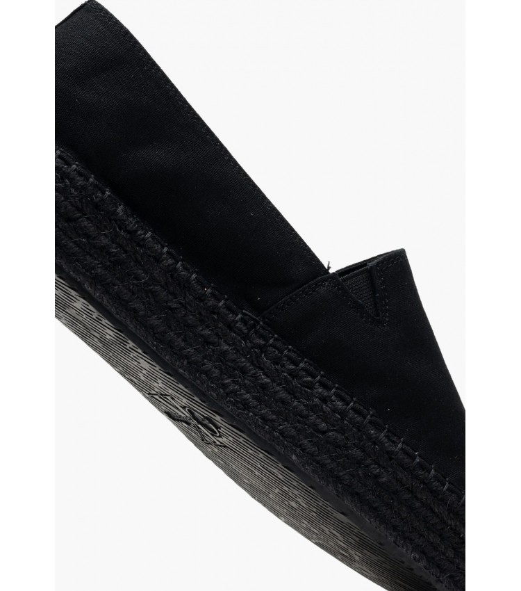 Women Espadrilles Espa.Flatform Black Fabric Calvin Klein