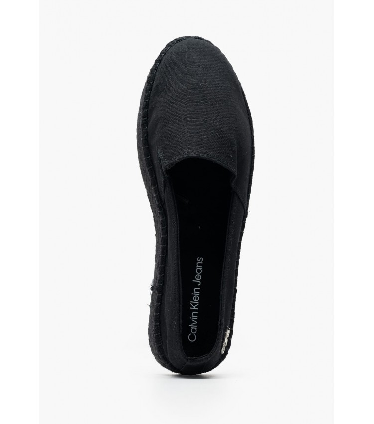 Women Espadrilles Espa.Flatform Black Fabric Calvin Klein