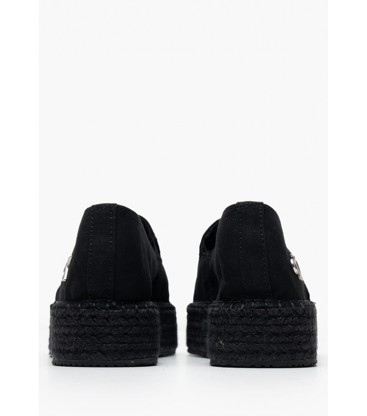 Women Espadrilles Espa.Flatform Black Fabric Calvin Klein