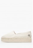 Women Espadrilles Espa.Flatform Beige Fabric Calvin Klein