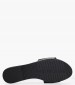 Women Flats Flat.Slide Black ECOleather Calvin Klein