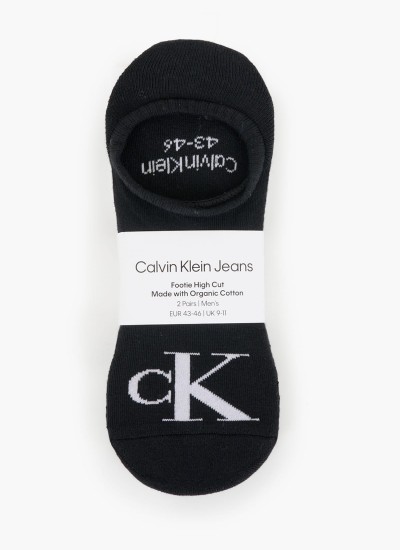 Ανδρικά Κασκόλ Dark.Jacquard Μαύρο Μαλλί Calvin Klein