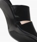 Γυναικεία Mules Heel.M Μαύρο Δέρμα Calvin Klein