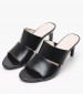 Γυναικεία Mules Heel.M Μαύρο Δέρμα Calvin Klein