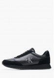 Women Casual Shoes Laceup.Mg Black Leather-Buckskin Calvin Klein