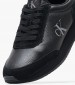 Women Casual Shoes Laceup.Mg Black Leather-Buckskin Calvin Klein