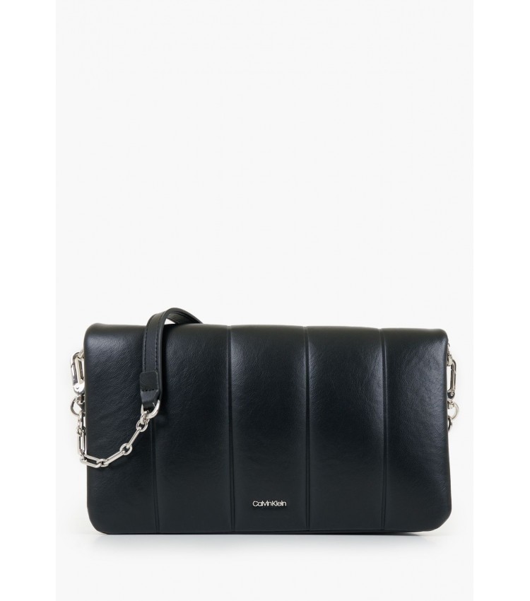 Women Bags Line.Quilt Black ECOleather Calvin Klein