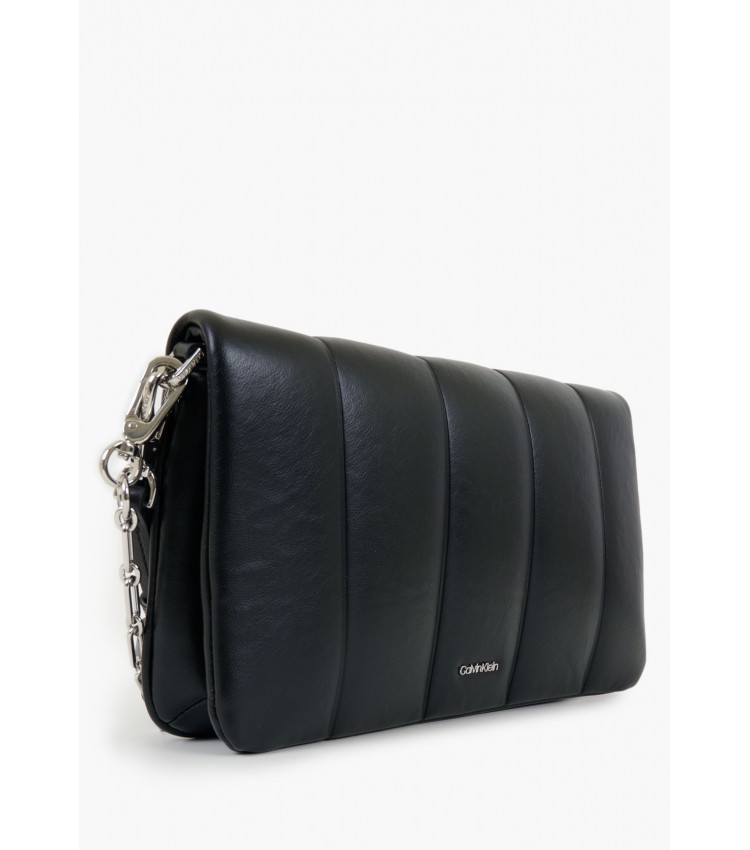 Women Bags Line.Quilt Black ECOleather Calvin Klein