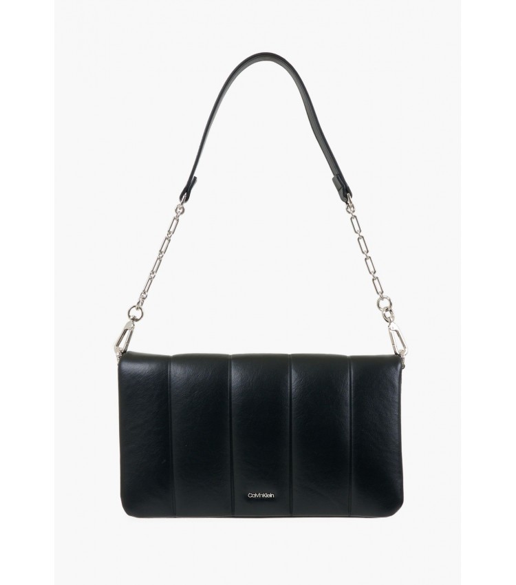 Women Bags Line.Quilt Black ECOleather Calvin Klein