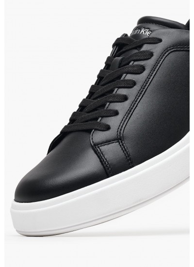 Men Casual Shoes Low.Lth2 Black Leather Calvin Klein