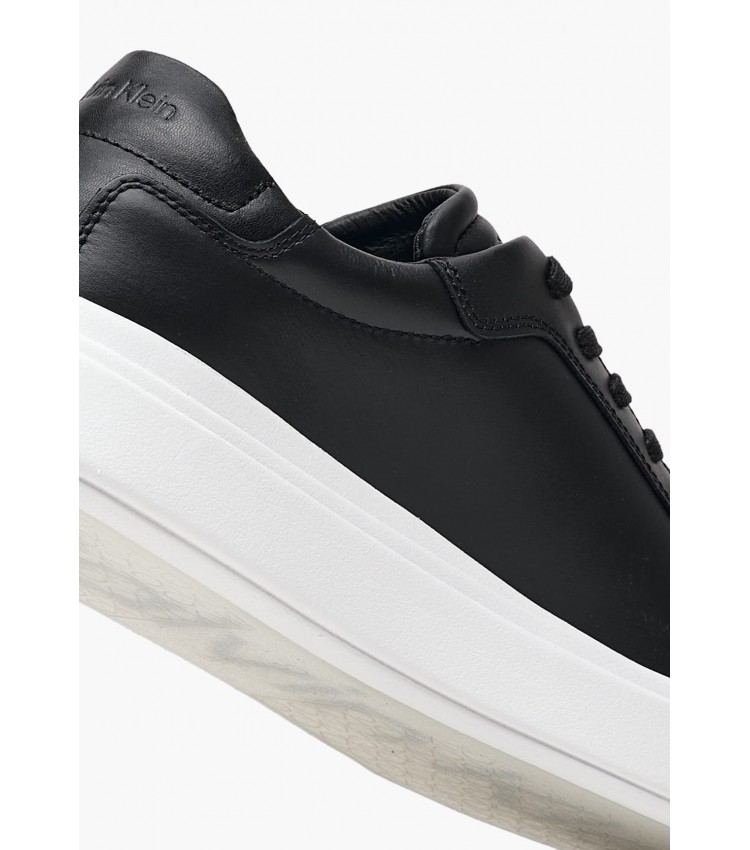 Men Casual Shoes Low.Lth2 Black Leather Calvin Klein