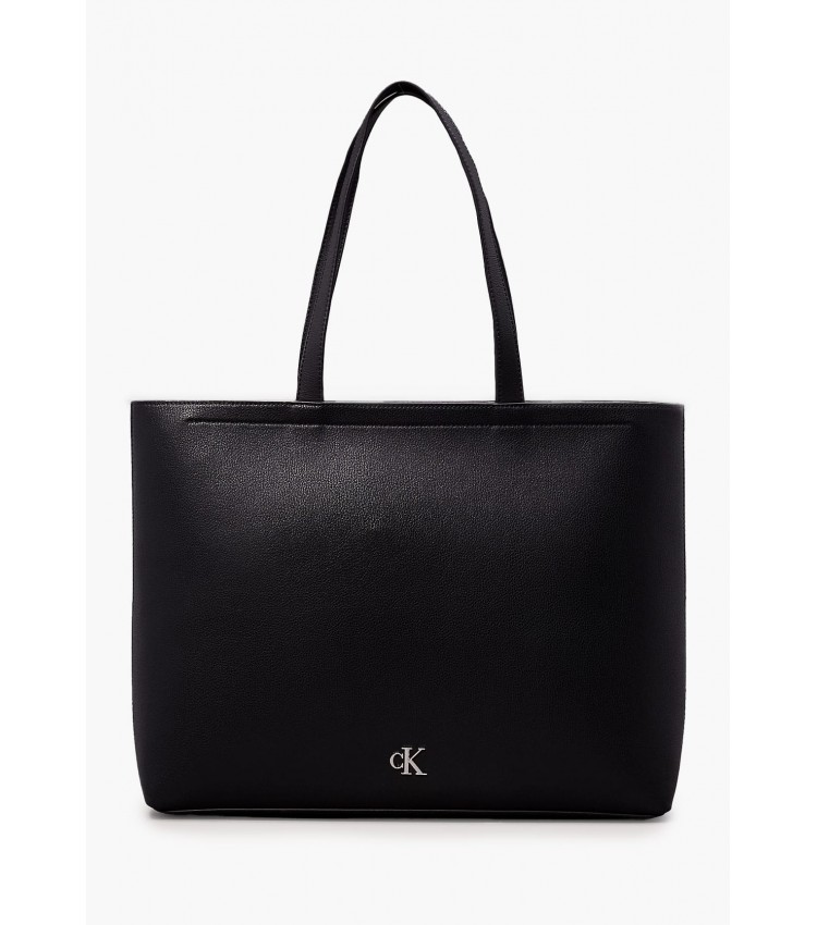 Γυναικείες Τσάντες Minimal.Tote34 Μαύρο ECOleather Calvin Klein