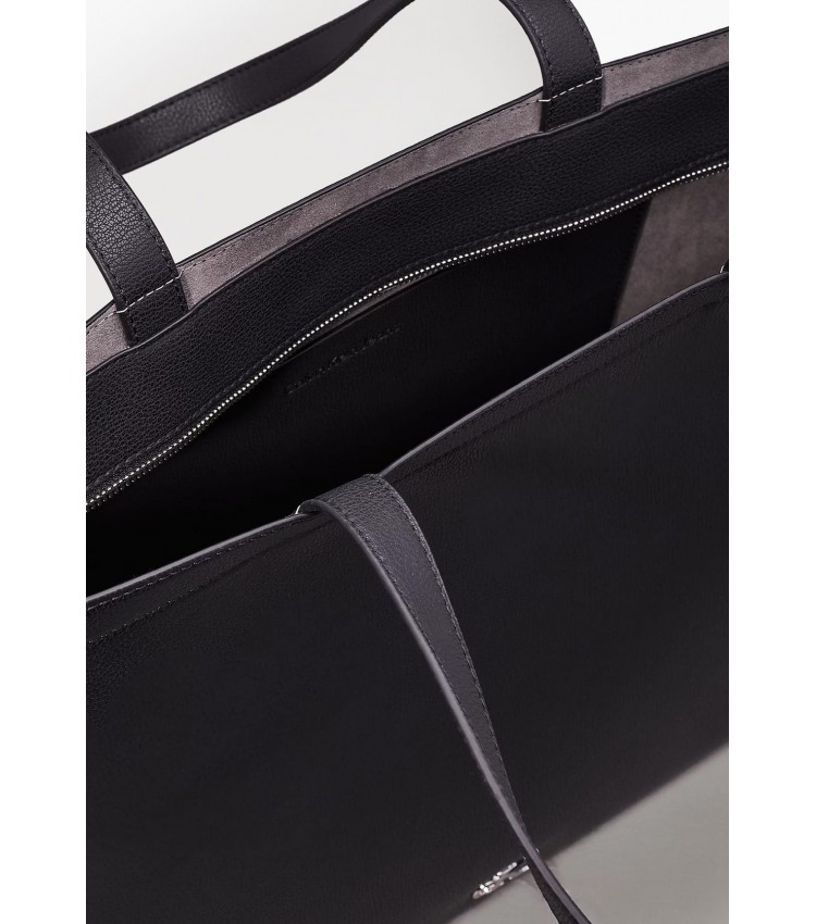 Γυναικείες Τσάντες Minimal.Tote34 Μαύρο ECOleather Calvin Klein