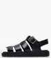 Women Platforms Low Molded.Sdl Black Leather Calvin Klein