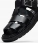 Women Platforms Low Molded.Sdl Black Leather Calvin Klein