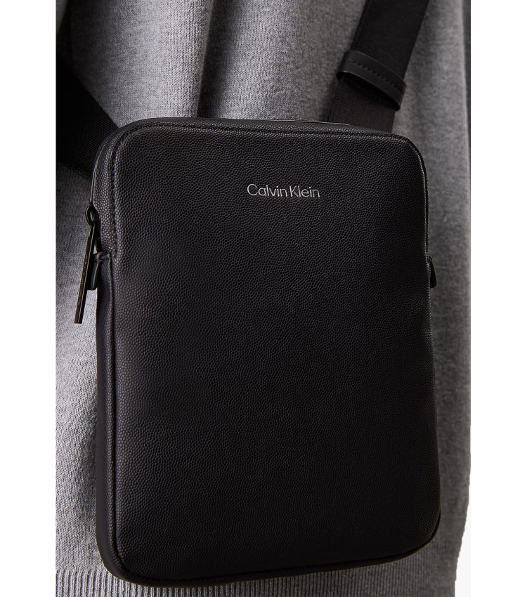 Ανδρικές Τσάντες Must.Flatpack Μαύρο ECOleather Calvin Klein