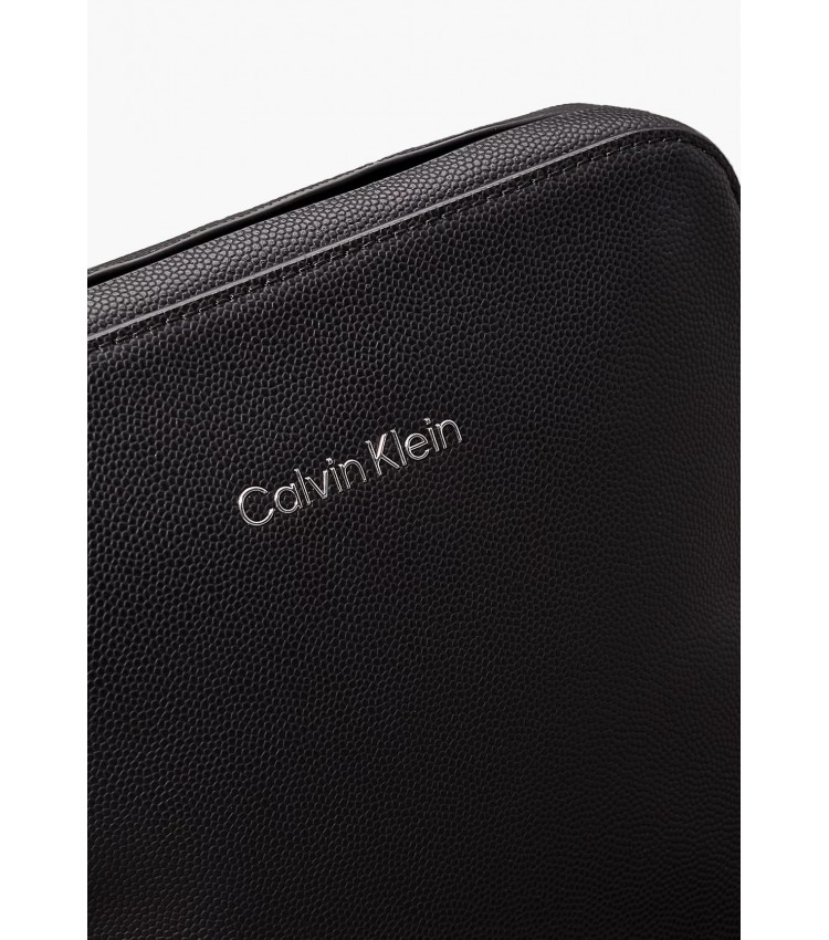 Ανδρικές Τσάντες Must.Flatpack Μαύρο ECOleather Calvin Klein