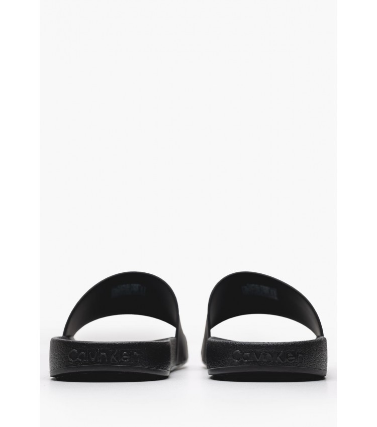 Men Flip Flops & Sandals Pl.Slide Black Rubber Calvin Klein