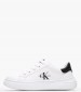 Kids Casual Shoes Rc.Lowcut White ECOleather-Fabric Calvin Klein