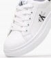 Kids Casual Shoes Rc.Lowcut White ECOleather-Fabric Calvin Klein