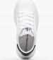 Kids Casual Shoes Rc.Lowcut White ECOleather-Fabric Calvin Klein