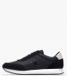 Men Casual Shoes Retro.Iconic Black Buckskin-Fabric Calvin Klein