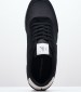 Men Casual Shoes Retro.Iconic Black Buckskin-Fabric Calvin Klein