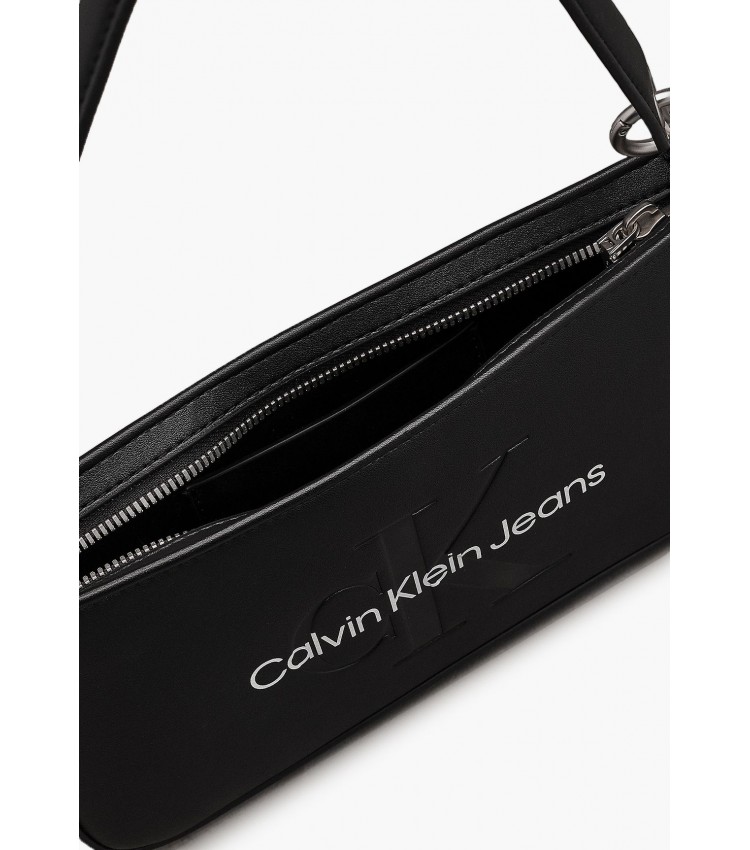 Γυναικείες Τσάντες Sculpted.Sh Μαύρο ECOleather Calvin Klein