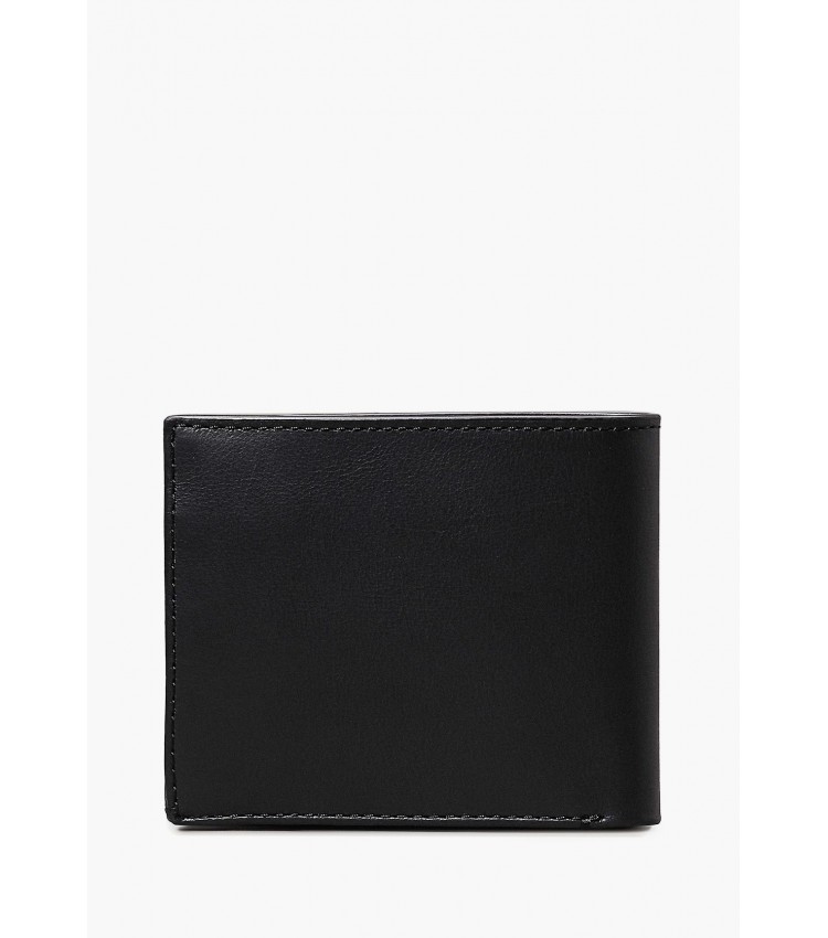 Men Wallets Sft.Bifold Black Leather Calvin Klein