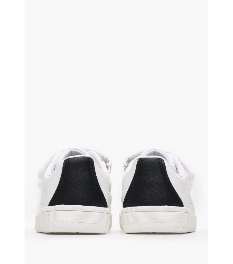 Παιδικά Παπούτσια Casual Vlc.Sneaker Άσπρο ECOleather Calvin Klein