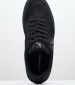 Men Casual Shoes Wave.Cupsole Black Nubuck Leather Calvin Klein