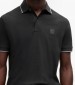 Men T-Shirts Passertip Black Cotton Boss