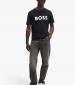 Men T-Shirts Thinking.1B Black Cotton Boss