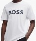 Men T-Shirts Thinking.1B White Cotton Boss