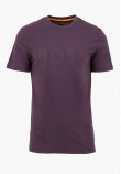 Men T-Shirts Thinking.1B Bordo Cotton Boss