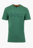 Men T-Shirts Thinking.1B Green Cotton Boss