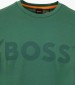 Men T-Shirts Thinking.1B Green Cotton Boss