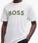 Men T-Shirts Thinking.1G White Cotton Boss