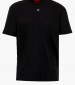 Men T-Shirts Dalile Black Cotton Hugo