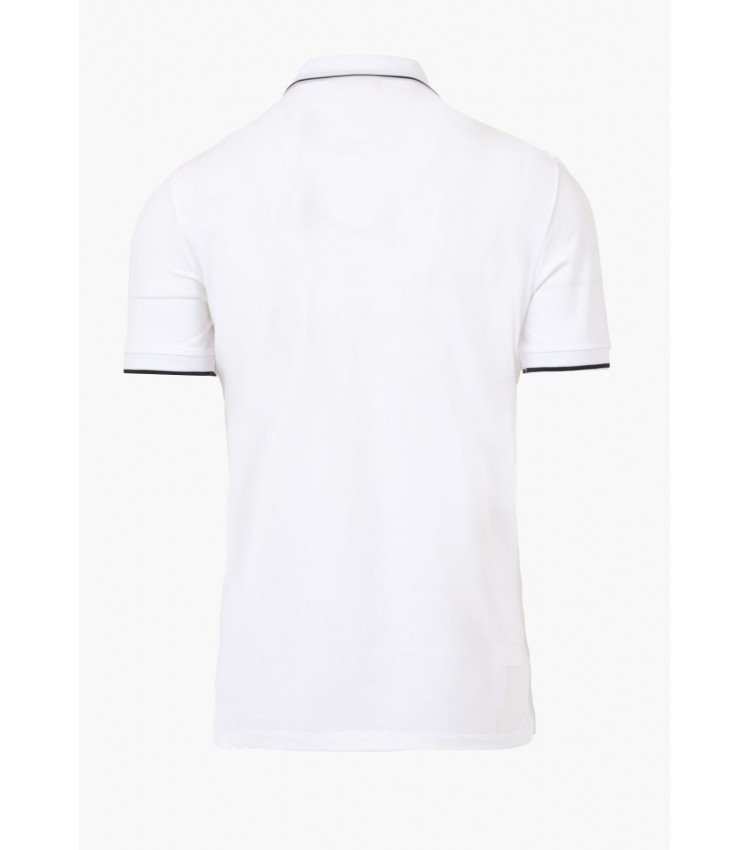 Men T-Shirts Dinoso222 White Cotton Hugo