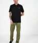 Men T-Shirts Donos222 Black Cotton Hugo