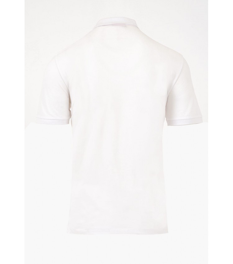 Men T-Shirts Donos222 White Cotton Hugo