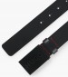 Men Belts Gillad.Sz35 Black Leather Hugo