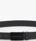 Men Belts Gillad.Sz35 Black Leather Hugo